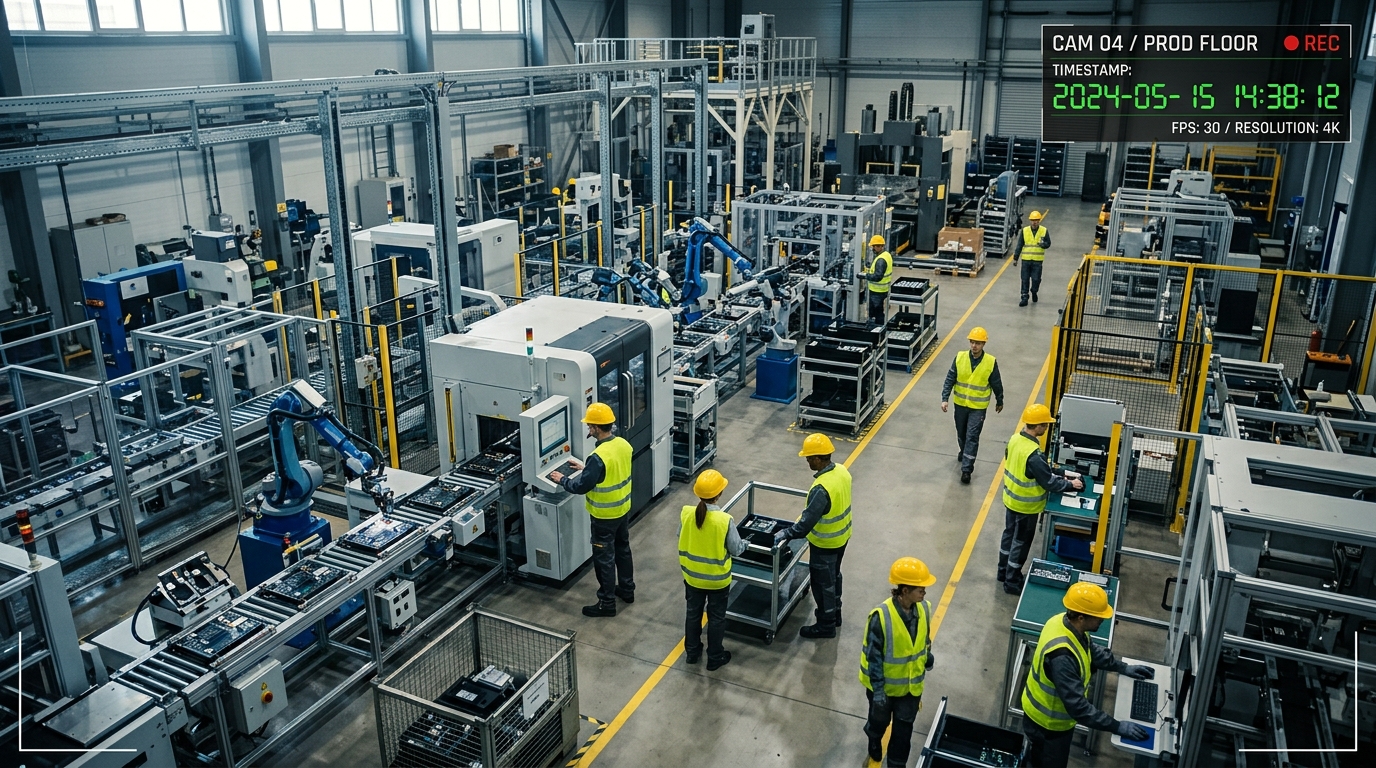 CCTV Assembly Floor